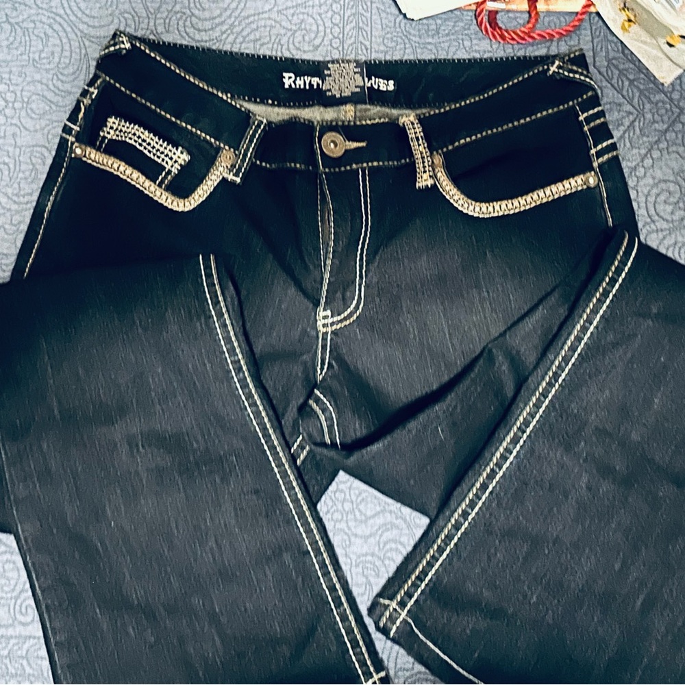 New, Sz.10 rhythm in blues jeans